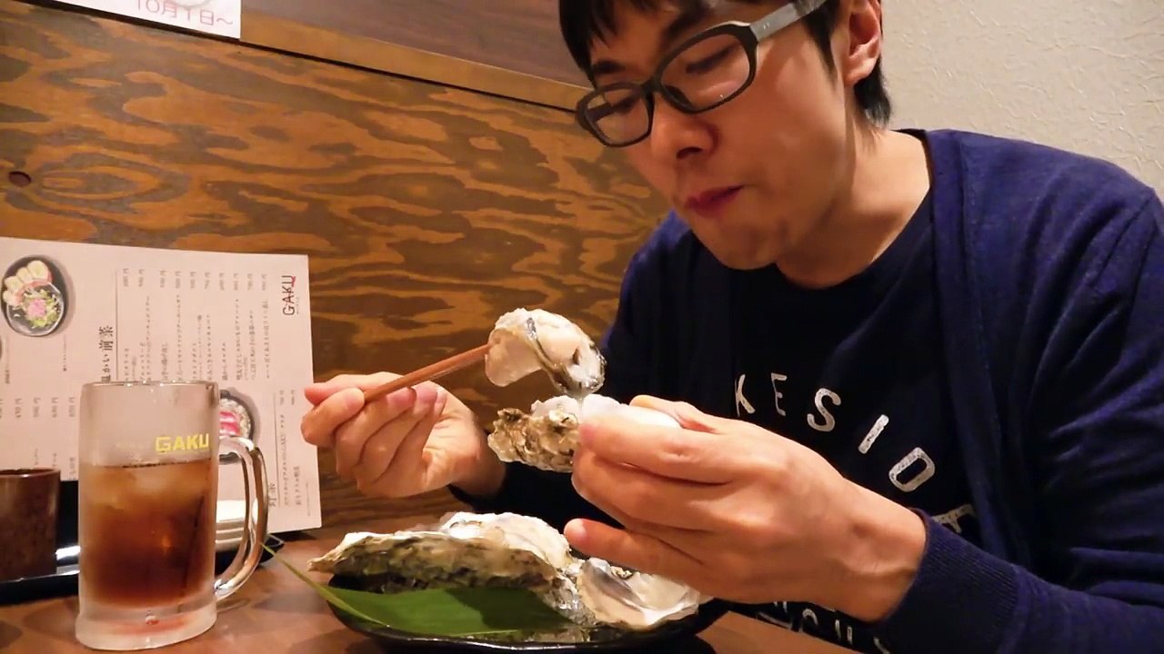 【何個いける？】巨大牡蠣の限界食チャレンジ！【大食い】