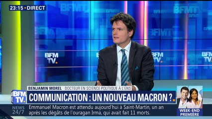 Communication: un nouveau Emmanuel Macron ?