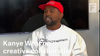 Kanye West on getting creative input
