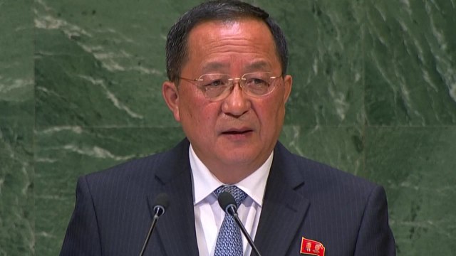 리용호 일방적 핵무장 해제 없다 ...공 넘겨받은 美, '종전선언'으로 화답할까? / YTN