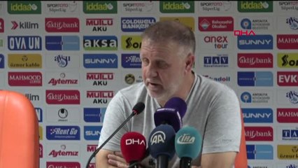 Spor Alanyaspor - Akhisarspor Maçının Ardından