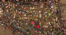 Uma vista panorâmica na Ilha de São Tomé e Príncipe, descobrindo as diferentes paisagens presentes no País. Alessandro Sala levou seu drone da floresta para o l