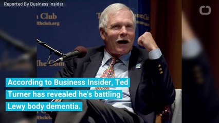 Billionaire Ted Turner Reveals He Has A Form Of Dementia