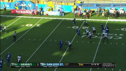 Hawaii vs San Jose State Football Highlights (2018)