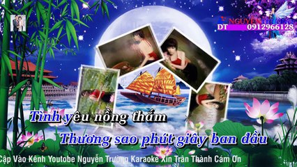 Tân Cổ Trách Anh Đa Tình - Karaoke Chuẩn  Đinh Thiên Hương ft Kim Tử Long