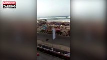 Tsunami en Indonésie : Les terrifiantes images des vagues géantes sur l'île de Célèbes (Vidéo)