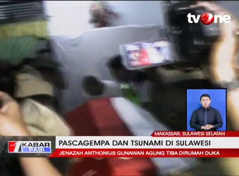 Tangis Pilu Sambut Jenazah Anthonius Gunawan Agung