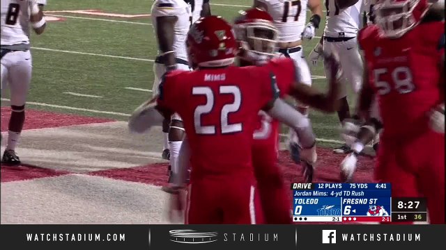 Toledo vs Fresno State Football Highlights (2018)