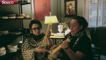 Esra ve Binnur çiğ makarna yediler yetmedi videoya çektiler