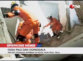 Evakuasi Hotel Roa-Roa 8 Lantai yang Rata Dengan Tanah