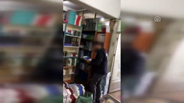Korsan kitap operasyonu - İSTANBUL