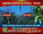 Pakistani chopper enters Indian air space along LoC in Poonch sector, Indian forces open fire