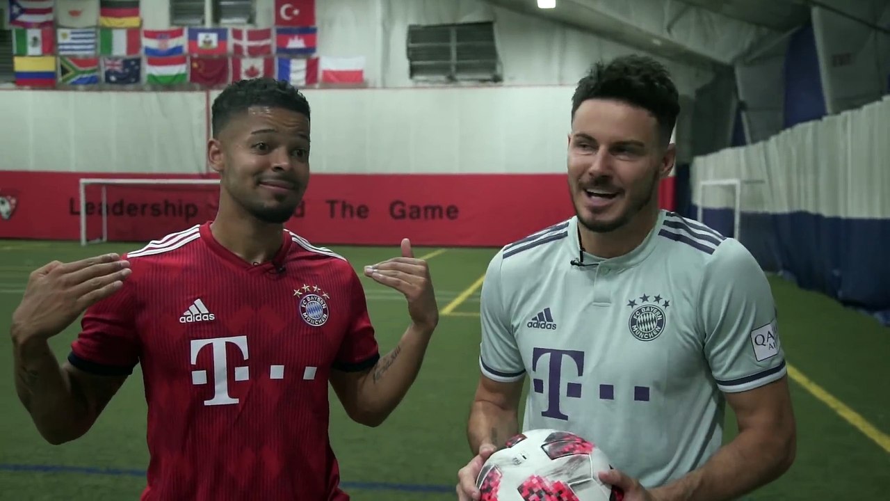 100MPH BALL MACHINE VS FC BAYERN!!!