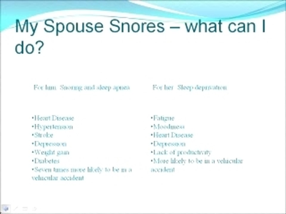 How Can I Stop Snoring?