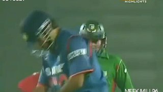 MS Dhoni  101  vs  Bangladesh 2010