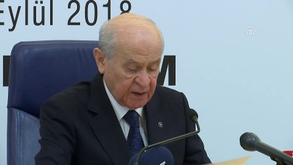 Bahçeli: 'Biz CHP gibi olamayız, CHP gibi davranamayız' - ANKARA