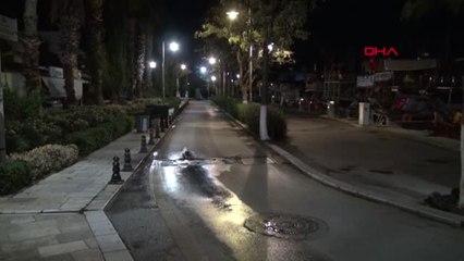 Muğla Fırtına Uyarısıyla Bodrum'da Hayat Erken Bitti