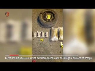 Ora News - Lezhë, i riu nga Tirana kapet me 4 mina me telekomandë në mjetin tip "Opel"