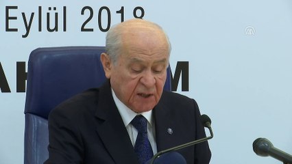 Bahçeli: 'İttifak başka, teklifimiz başkadır' - ANKARA
