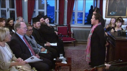 Büyükelçi Berger, Heybeliada'da düzenlenen konsere katıldı