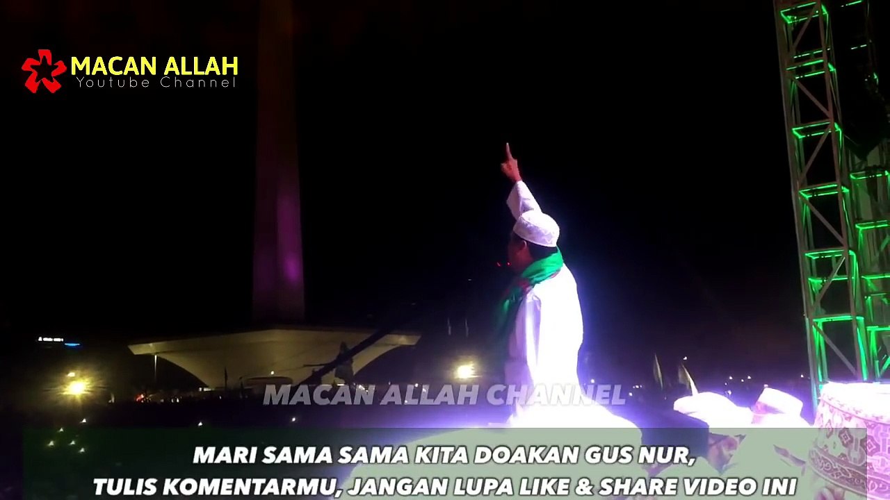 MASYAALLAH ! Jutaan Orang Mengaminkan saat Gus Nur Ber-Mubahalah DiMonas