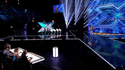 Tommy Ludford falls for The X Factor crowd , The X Factor UK 2018