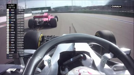 C'est chaud entre Hamilton et Vettel
