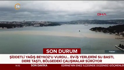 Boğaz'ın rengi değişti