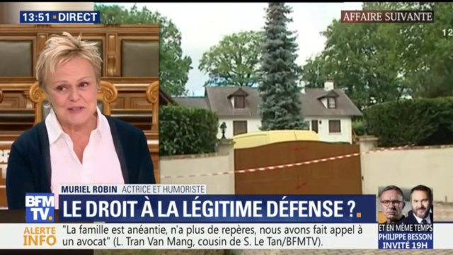 La première personne que j’appellerai à la fin du film ce sera Jacqueline déclare Muriel Robin qui incarne J.Sauvage à la télévision