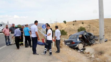 Trafik kazası: 2 ölü, 2 yaralı - ADIYAMAN