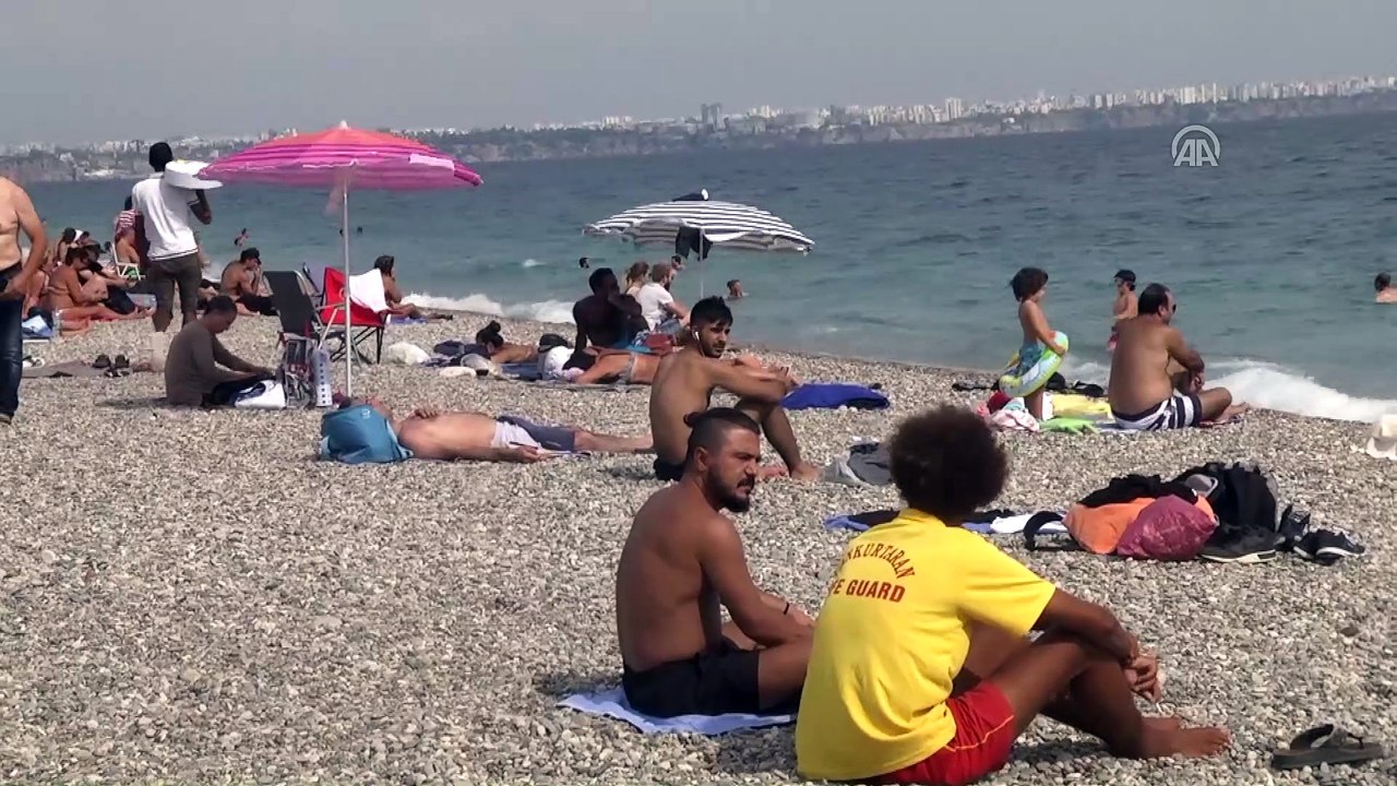 Sahillerde yoğunluk - ANTALYA