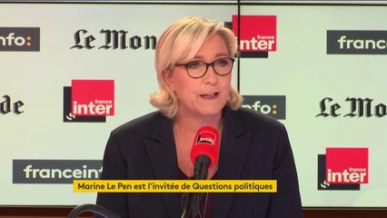 "Ma volonté est d'inscrire un pourvoi en cassation" dit Marine Le Pen à propos des dotations publiques de son parti