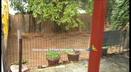 Καταστροφικό πέρασμα του Ζορμπά στη Βόρεια Εύβοια