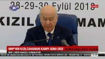 MHP GENEL BAŞKANI DEVLET BAHÇELİ KIZILCAHAMAM'DA BASIN TOPLANTISI DÜZENLEDİ-30 EYLÜL 2018