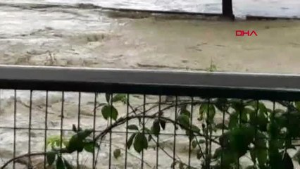 Sakarya Kaynarca'ya Sel Böyle Geldi