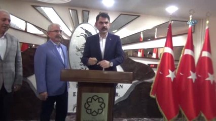 Bakan Kurum: "Artık Halk İçin Gönderilen Paralar Halka Harcanıyor"