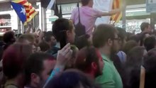 Pro-Independent Protesters Rally in Barcelona Streets