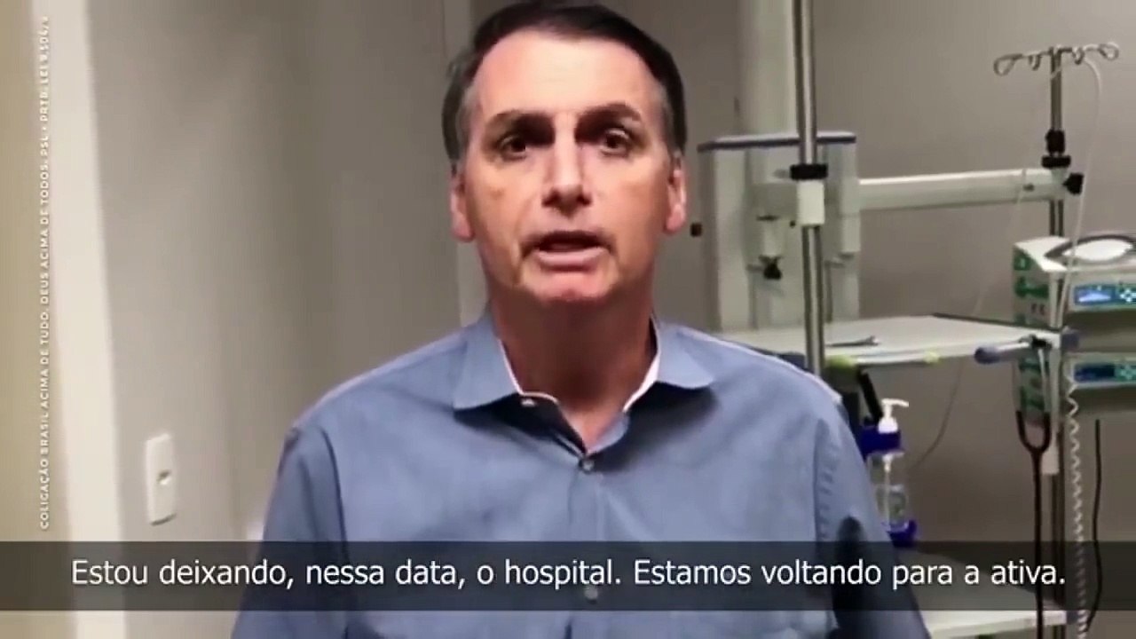 Bolsonaro recebe alta e deixa hospital em São Paulo
