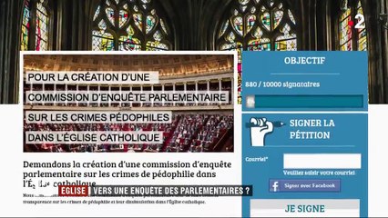 Église : vers une enquête des parlementaires ?