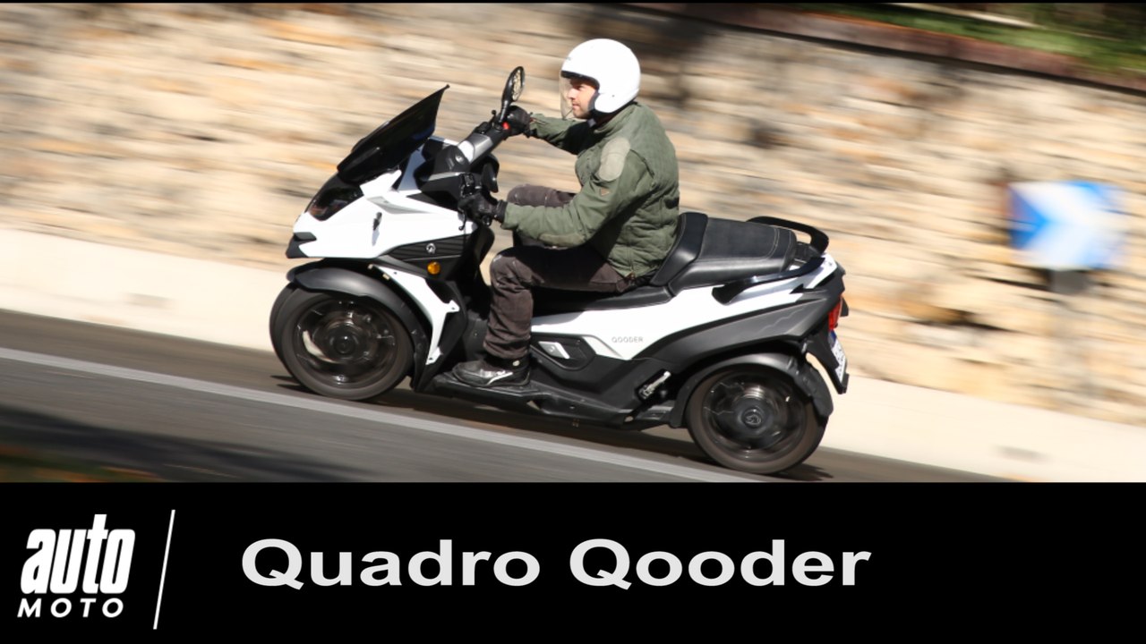 Quadro Qooder scooter à 4 roues Essai Auto-Moto.com