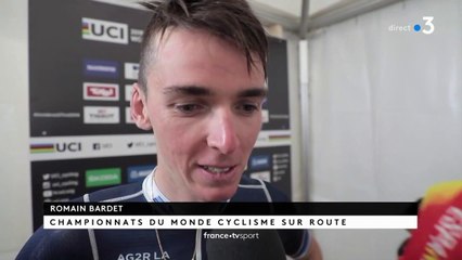 Mondiaux de Cyclisme / Romain Bardet :"J'espérais le retour de Julian dan le final"
