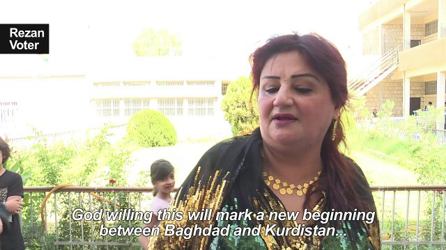 Voters cast ballots to elect new parliament in Iraqi Kurdistan