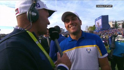 La réaction de Francesco Molinari