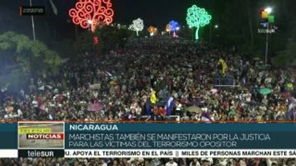 Marchan en Nicaragua y exigen justicia para víctimas de la violencia