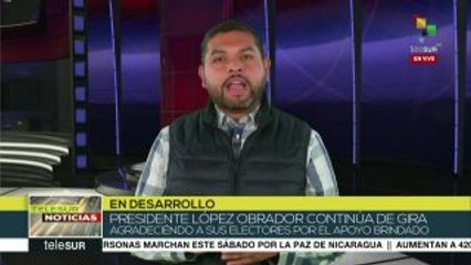 México:AMLO participa en acto público en la Plaza de las Tres Culturas
