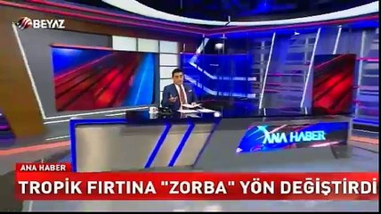 Tropik fırtına 'zorba' yön değiştirdi