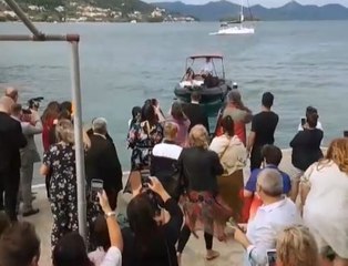 Σάγια – Θοδωρής Παπαντώνης: Οι πρώτες εικόνες από τον γάμο τους