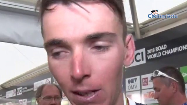 Mondiaux - Innsbruck-Tirol 2018 - Romain Bardet : J'ai fait le maximum... Je savais qu'au sprint face à Valverde...