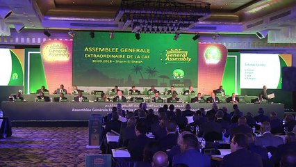 رئيس الاتحاد الافريقي يعرب عن دعم قاري لترشح إنفانتينو لولاية ثانية