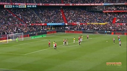 Robin Van Persie fantastic free kick goal vs Vitesse (2-1)!